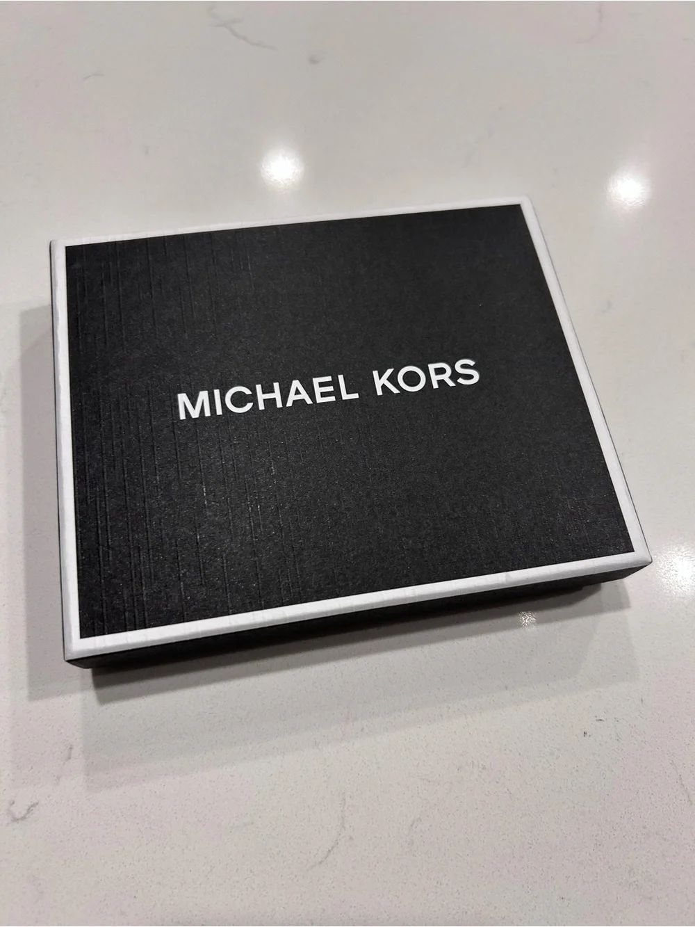 🩶🔥Michael Kors Black Monogram Slim Bifold Wallet (Brand new With tags)🩶🔥